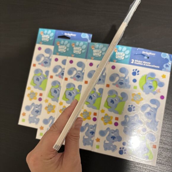 11x DesignWare 2003 Viacom Nick Jr. Blue's Clues Stickers NIP - Picture 4 of 4